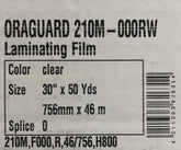 ORAGUARD 210 Clear PVC Laminate (4yr)